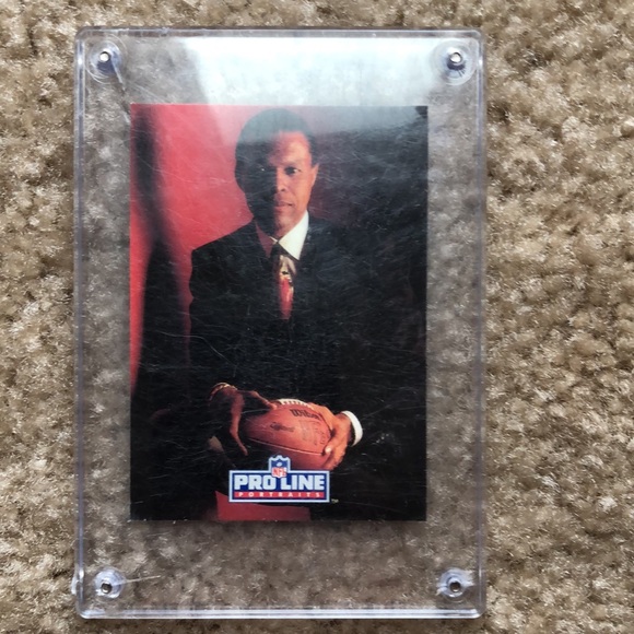 1991 BEARS Gale Sayers signed card Pro Line Portraits #169 AUTO Autograph HOFer - Picture 4 of 7